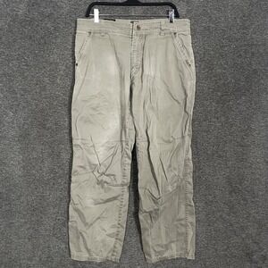 Kuhl Slackr Pants Mens 34x30 Beige Crag Series Stretch Patina Dye Hiking Outdoor